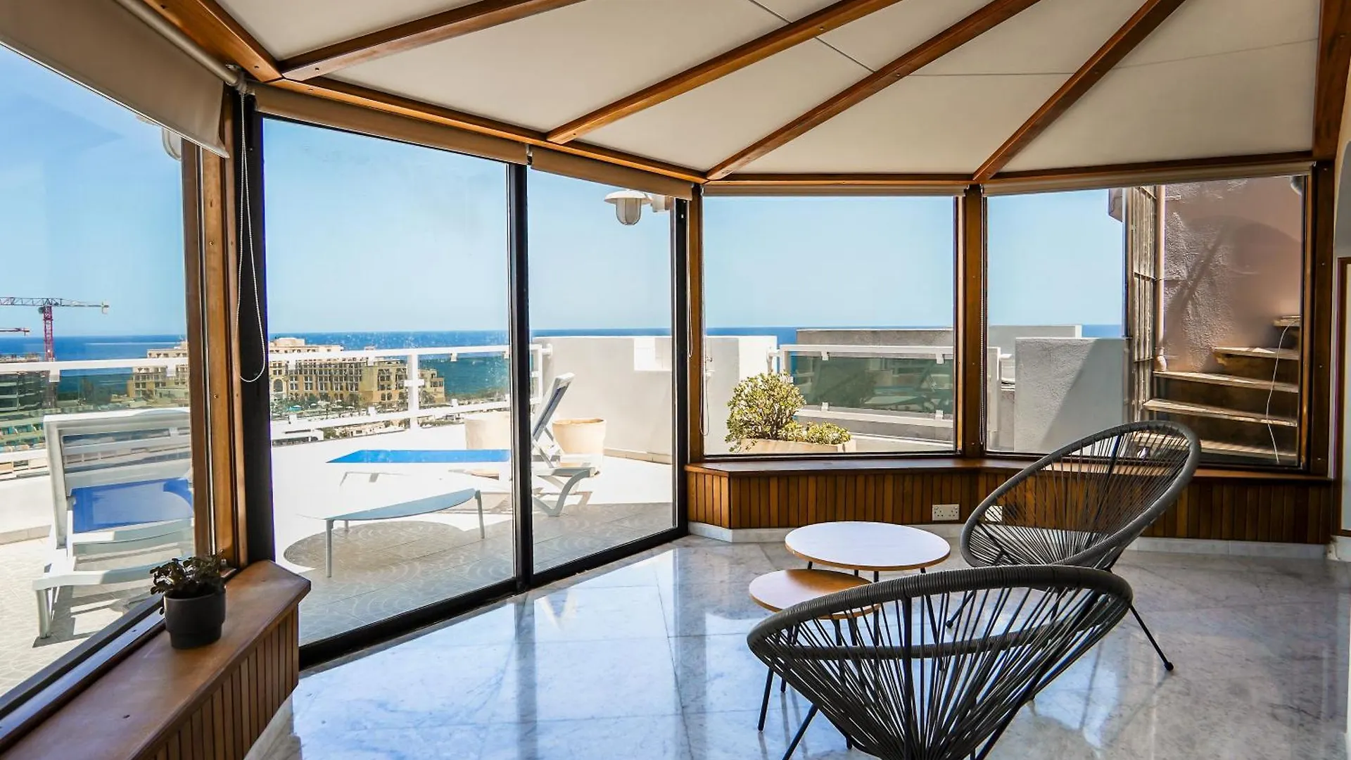 Elegant Penthouse With 5 Terraces & 180 Views In St Julian'S By Solea Apartment Saint Julian's